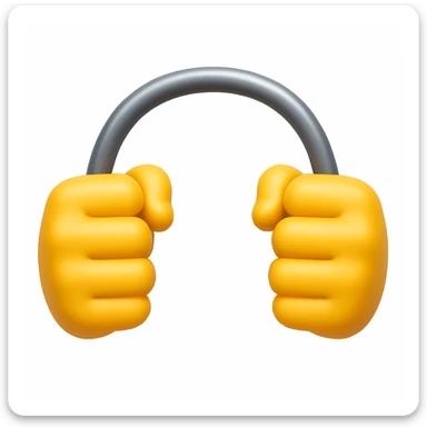 Convert the uploaded image into a 3D Apple-style emoji — preserve the key shapes, colors, and overall composition of the original image. Simplify the forms into clean. Apply glossy textures, soft lighting, smooth shading, and render everything in Apple emoji style on a clean white background

 sticker