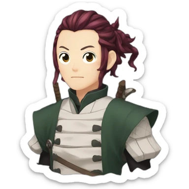 Tanjiro Kamado（Demon Slayer） sticker