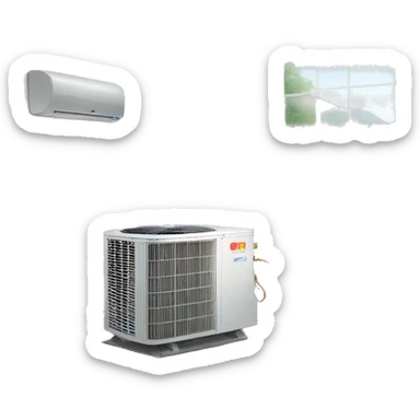 air to air heat pump sticker
