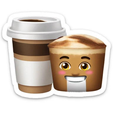 Coffee takeaway  sticker