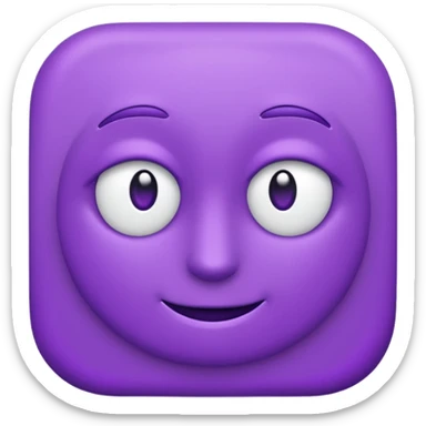 purple photo sticker