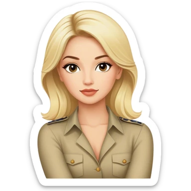 blonde beauty in sult pose Tefi Valenzuela on Josh King Madrid Jetset Internet celebrity photoshoot Pagesix  sticker