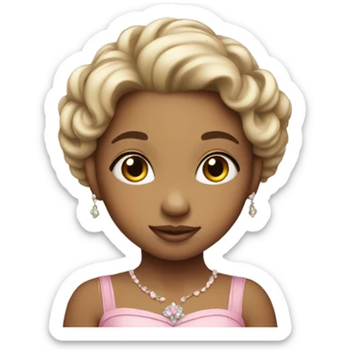 Little cute princess  sticker