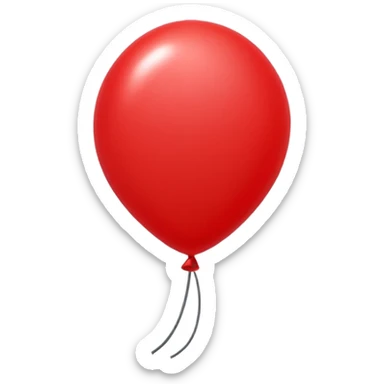 Floating Balloon sticker