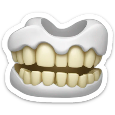 Apareille dentaire sticker