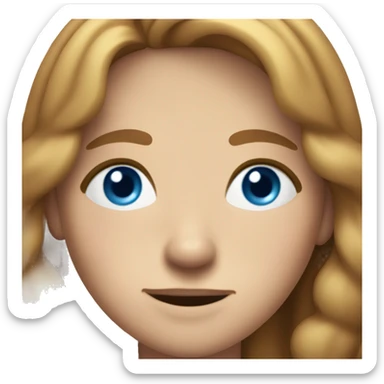 Not fat, but not skinny. Slightly freckles with acne. Light brown hair and blue eyes. Good teeth. Slightly big nose.  sticker