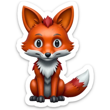 Foxy animatronic  sticker
