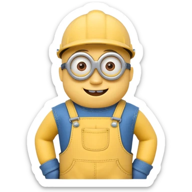 Minion sticker