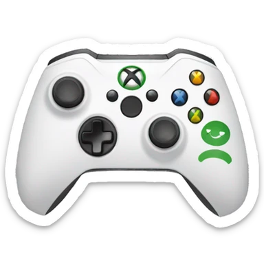 Xbox controller sticker