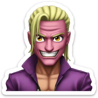 diavolo from jojos bizzare adventre sticker