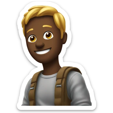 Emoji qui crache dans sa main sticker