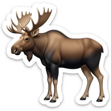 Moose sticker