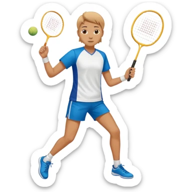 Badminton  sticker