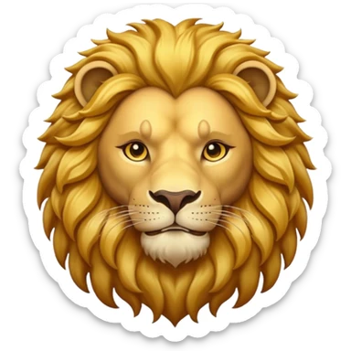 lion emoji sticker