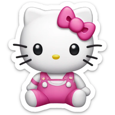 Hello kitty good sticker