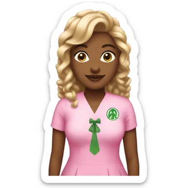 Alpha Kappa Alpha sticker
