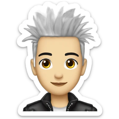 bill kaulitz 2007 sticker