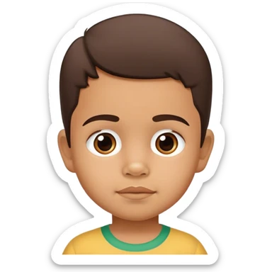 Mexican American 2 year old cholo  sticker