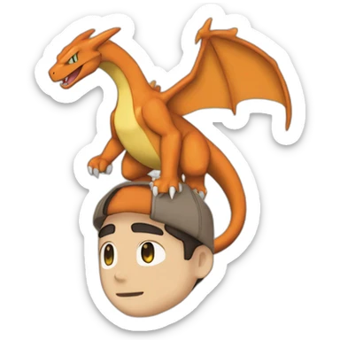 pokemon charizard soy wojak sticker
