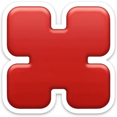 red minus symbol sticker