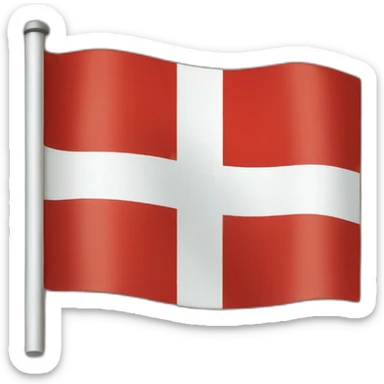 Swiss flag sticker