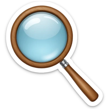 Magnifying Glass sticker