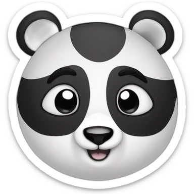 panda rawr sticker