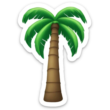 Palm tree sticker