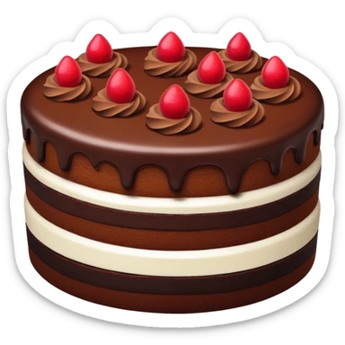 Cake sticker
