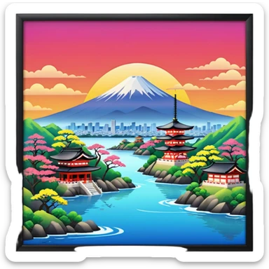 Japan sticker