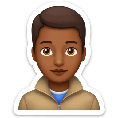 Brown and proud sticker