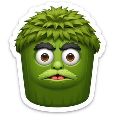 Oscar the grouch sticker
