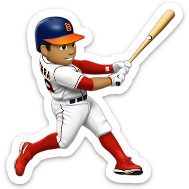 Miguel Cabrera pelotero beisbol grandes ligas Venezuela sticker