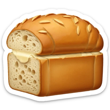 i dont need holes inside bread  sticker