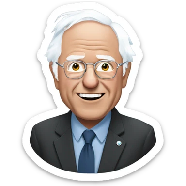 Bernie Sanders emoji sticker