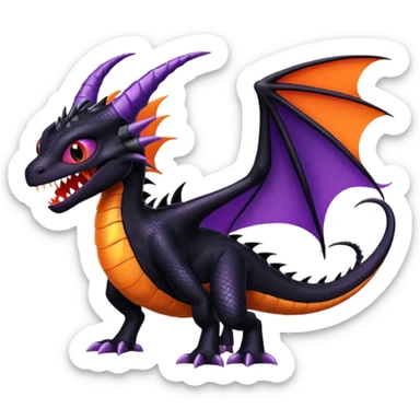 Plankton-Venom-Spyro-Cynder-Toothless-fusion sticker