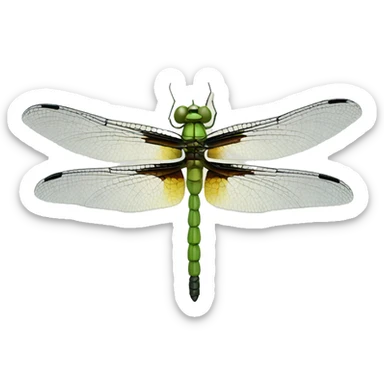 Dragonfly sticker