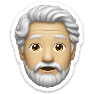 Mâchoire carré sticker