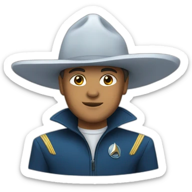 starfleet academy sticker