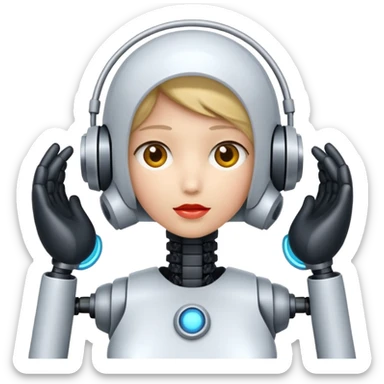 Topless girl bent over with her vagina exposed sticker