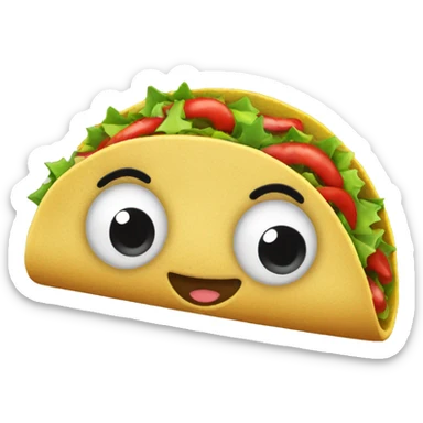Christmas Taco  sticker