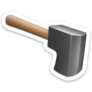 sledgehammer finger sticker
