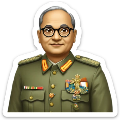 Subhash Chandra Bose sticker
