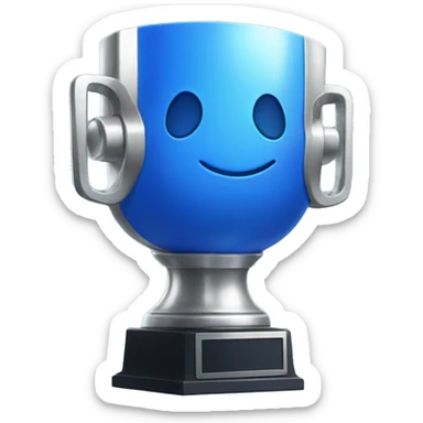 blue platinum ps5 trophy sticker