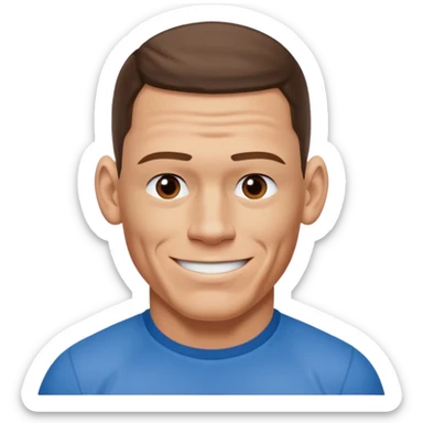 John Cena says U Can't See Me sticker