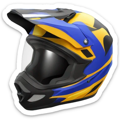 motocross helmet sticker