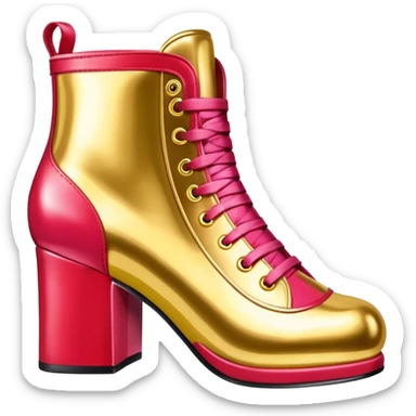 Moschino spam can design shoe art sticker
