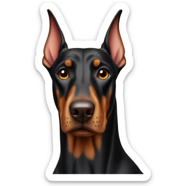 doberman sticker