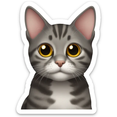 American Wirehair Cat sticker