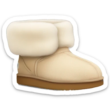 UGG slippers  sticker